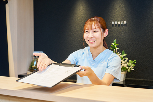 受付のイメージ画像